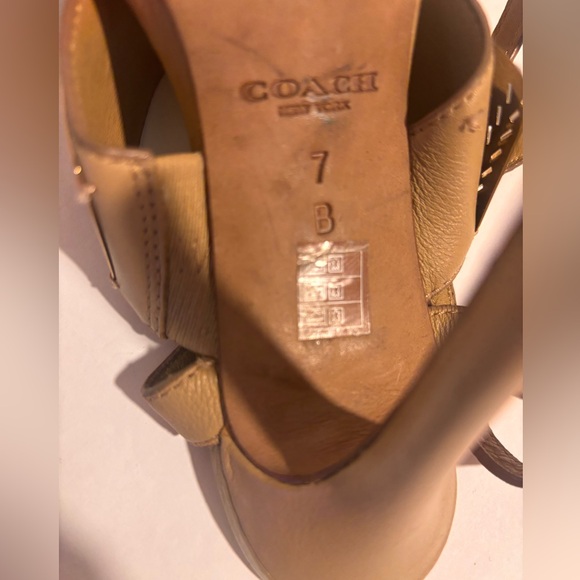 Coach Heeled Sandal - Picture 6 of 6